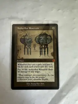 MTG Aetherflux Reservoir Schematic Retro the Brothers' War - Image 1
