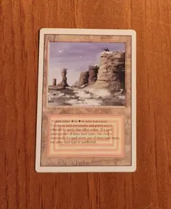 MTG - Plateau - Revised Edition Regular - Lightly Played - Image 1