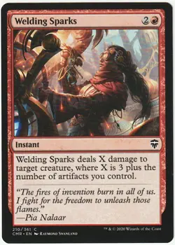 Welding Sparks (210) - Commander Legends - English - Common - MTG - Image 1