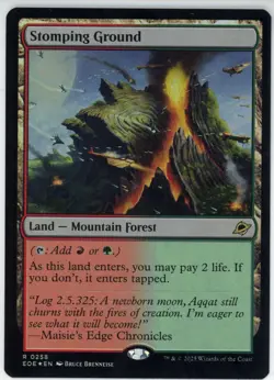 Stomping Ground Foil Edge of Eternities MTG 258 EOE - Image 1