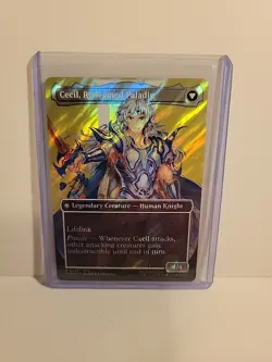 Cecil, Dark Knight (Borderless) (Surge Foil) Final Fantasy Foil - Image 2