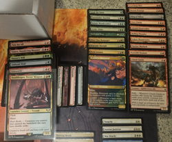 4 Custom Warhammer 40K Commander (EDH) Decks MTG - read description - Image 3