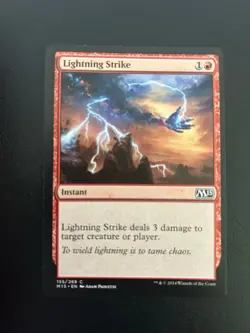 Lightning Strike Core Set 2015 (M15) Regular Common Mtg 155/269 - Image 1
