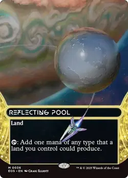 FOIL REFLECTING POOL mtg NM Edge of Eternities: Stellar Sights 1 Mythic - Image 1