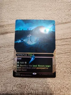 FOIL PETRIFIED FIELD mtg NM Edge of Eternities: Stellar Sights 1 Mythic - Image 1