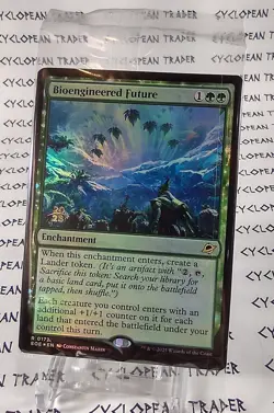 FOIL Prerelease BIOENGINEERED FUTURE mtg SEALED Edge of Eternities 1 Rare PROMO - Image 1