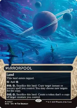 FOIL MIRRORPOOL mtg NM Edge of Eternities: Stellar Sights 1 Mythic - Image 1
