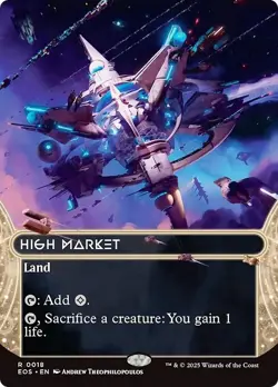 FOIL HIGH MARKET mtg NM Edge of Eternities: Stellar Sights 1 Rare - Image 1