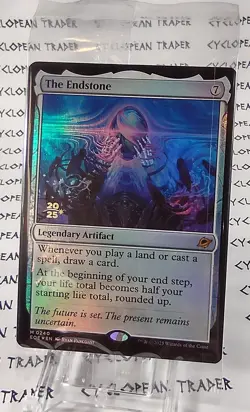FOIL Prerelease THE ENDSTONE mtg SEALED Edge of Eternities 1 Mythic PROMO - Image 1