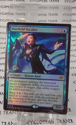FOIL Prerelease STARFIELD VOCALIST mtg SEALED Edge of Eternities 1 Rare PROMO - Image 1