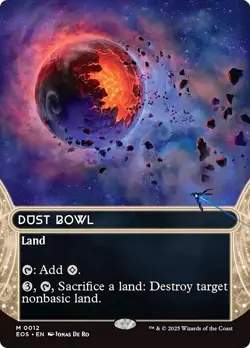 FOIL DUST BOWL mtg NM Edge of Eternities: Stellar Sights 1 Mythic - Image 1