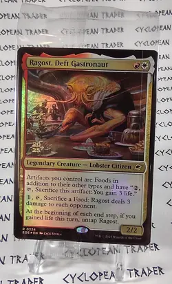 FOIL Prerelease RAGOST, DEFT GASTRONAUT mtg SEALED Edge of Eternities 1 Rare - Image 1