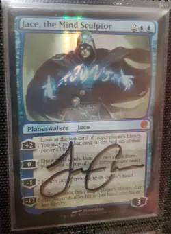 MTG FOIL Jace, the Mind Sculptor SHADOW SIGNED BY ARTIST FTV - Image 1