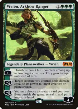 Vivien, Arkbow Ranger | MTG Core Set 2020 #199 | M/NM - Image 1