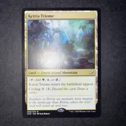 Ketria Triome Ikoria: Lair of Behemoths Regular Rare NM - MTG - Image 1
