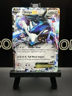 Dialga EX 62/119 Phantom Forces XY Ultra Rare Holo Pokemon Card LP - Image 2
