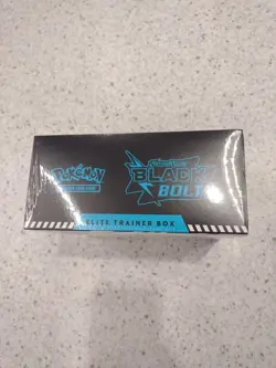 Pokemon TCG Black Bolt Regular Elite Trainer Box ETB In Hand Sealed Mint Cards - Image 2