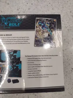 Pokemon TCG Black Bolt Regular Elite Trainer Box ETB In Hand Sealed Mint Cards - Image 4