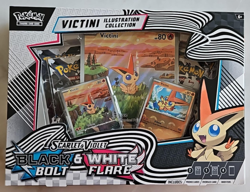 Pokemon TCG: Black Bolt & White Flare Unova Victini Illustration Collection Box - Image 1