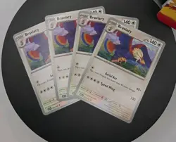 X4 Playset - Braviary 078/086 Sv: Black Bolt Regular - Pokemon English - Image 1
