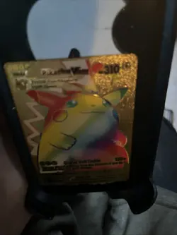 POKEMON Gold Pikachu VMAX HP 310 G-Max Volt Tackle 120+ 044/185 - Image 2