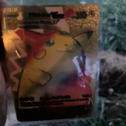 POKEMON Gold Pikachu VMAX HP 310 G-Max Volt Tackle 120+ 044/185 - Image 3