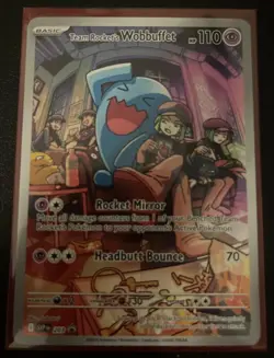 Pokemon Destined Rivals Promo Team Rockets Wobbuffet - Image 1