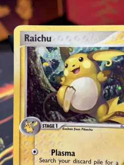 Raichu 12/108 Power Keepers Holo Vintage Pokemon TCG MP - Image 2