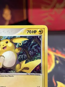 Raichu 12/108 Power Keepers Holo Vintage Pokemon TCG MP - Image 4