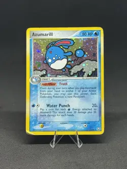 Azumarill 1/109 Holo Rare Ex Team Rocket Returns Pokemon TCG - Image 1