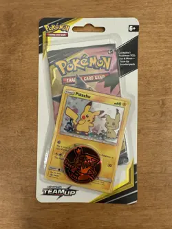 TEAM UP Checklane Blister Packs Pokemon Sun & Moon Booster Lot of 2 - SEALED - Image 3