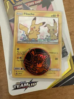 TEAM UP Checklane Blister Packs Pokemon Sun & Moon Booster Lot of 2 - SEALED - Image 4