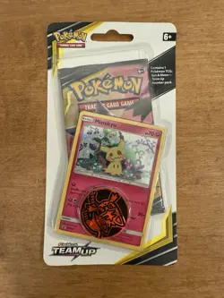 TEAM UP Checklane Blister Packs Pokemon Sun & Moon Booster Lot of 2 - SEALED - Image 5