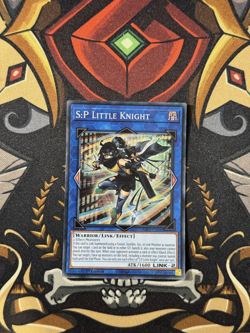 YUGIOH S:P LITTLE KNIGHT COLLECTOR'S RARE 1ST EDITION NEAR MINT RA03-EN049 - Image 1