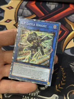 YUGIOH S:P LITTLE KNIGHT COLLECTOR'S RARE 1ST EDITION NEAR MINT RA03-EN049 - Image 2