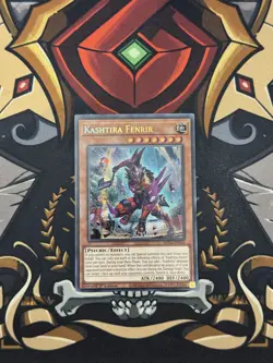 YUGIOH KASHTIRA FENRIR PRISMATIC SECRET RARE 1ST EDITION NEAR MINT MP23-EN163 - Image 1