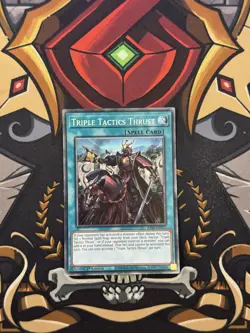 YUGIOH TRIPLE TACTICS THRUST COLLECTOR'S RARE 1ST EDITION NEAR MINT RA03-EN072 - Image 1