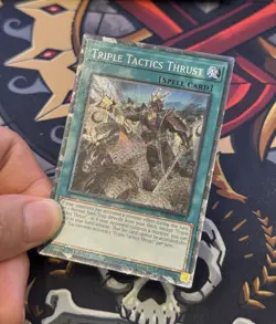 YUGIOH TRIPLE TACTICS THRUST COLLECTOR'S RARE 1ST EDITION NEAR MINT RA03-EN072 - Image 2