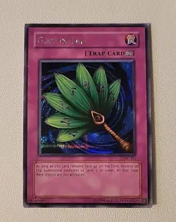 YUGIOH VINTAGE GOBLIN FAN TFK-003 THE FALSEBOUND KINGDOM SECRET RARE - Image 1