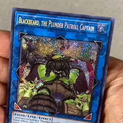 Yugioh Blackbeard, the Plunder Patroll Captain BLCR-EN094 Secret Rare NM - Image 2
