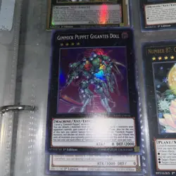 Yugioh Gimmick Puppet Gigantes Doll LED5-EN034 Super Rare 1st Ed NM - Image 1