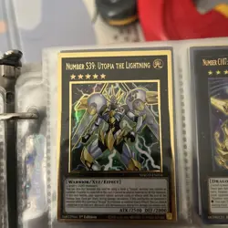 Number S39: Utopia the Lightning MAGO-EN034 Maximum Gold 1st Ed - Yugioh Card - Image 1