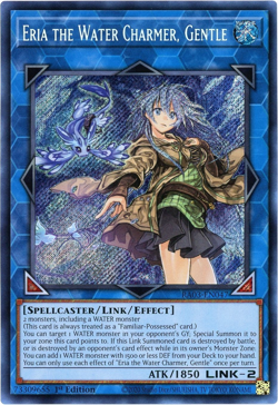 Yugioh! Eria the Water Charmer, Gentle RA03-EN047 Secret Rare NM/M English - Image 1