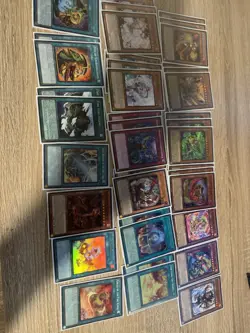 Yugioh Fire King Deck - Courtier Ulcanix Garunix Eternity Ponix Sky Burn - Image 1