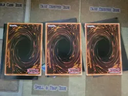 YUGIOH DARK MAGICIAN + DARK MAGICIAN GIRL + DARK MAGICAN RED(ARCANA) YGLD 1ST NM - Image 2