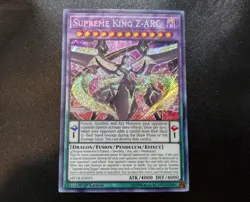 Supreme King Z-ARC MP18-EN011 Secret Rare 1st Edition Yugioh Card NM - Image 1