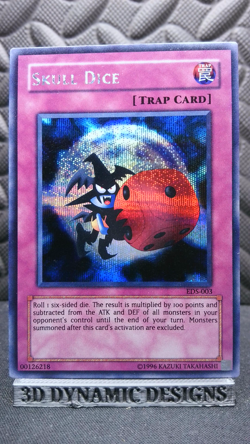 | Yugioh Skull Dice EDS-003 Prismatic Secret Rare Eternal Duelist Soul NM 🔥 | - Image 1