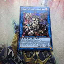 Yugioh! Dharc the Dark Charmer, Gloomy RA03-EN048 Secret Rare NM/M English - Image 1