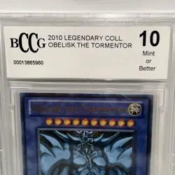 YuGiOh Obelisk the Tormentor GBI-002 Secret Rare 10 MINT Or Better /231e - Image 4