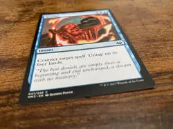 Rewind 047/249 Magic MTG Modern Masters 2017 EXC Counterspell Blue Card - Image 2